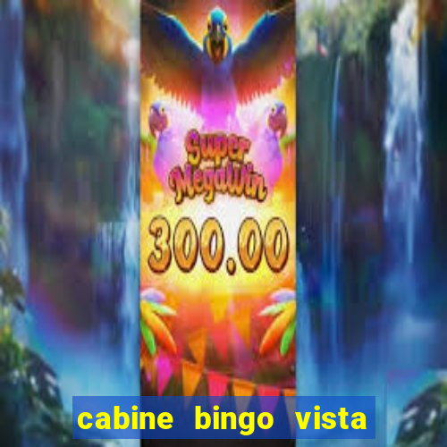 cabine bingo vista obstruída msc