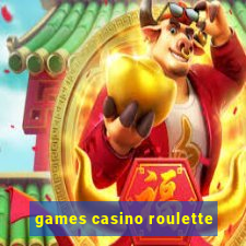 games casino roulette