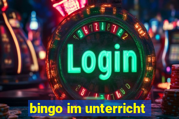 bingo im unterricht