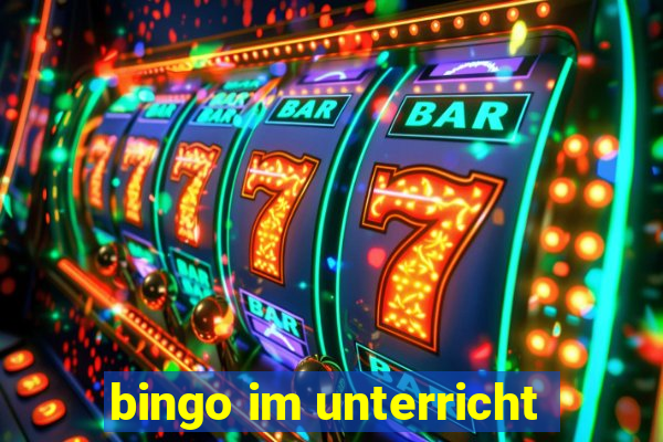 bingo im unterricht