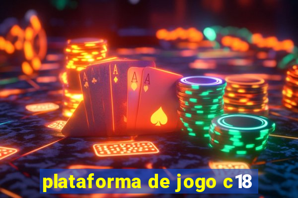 plataforma de jogo c18