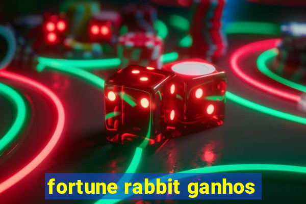 fortune rabbit ganhos