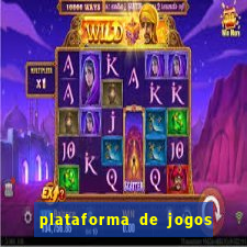 plataforma de jogos nova pagando