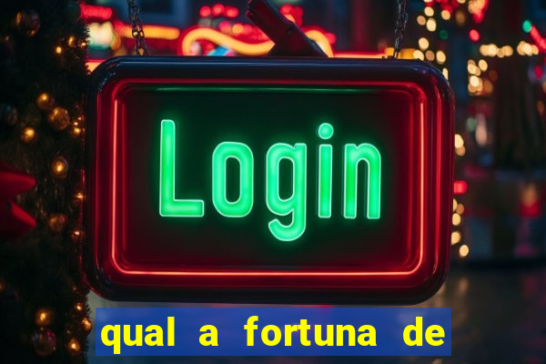 qual a fortuna de tiago leifert