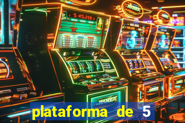 plataforma de 5 reais fortune tiger