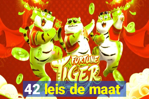 42 leis de maat