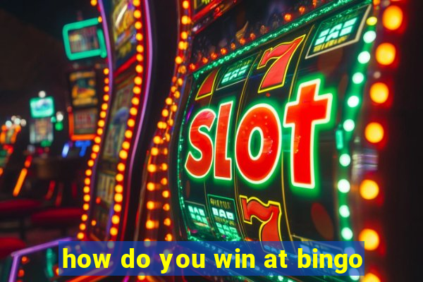 how do you win at bingo