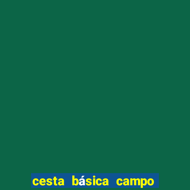 cesta básica campo grande rj