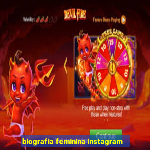 biografia feminina instagram