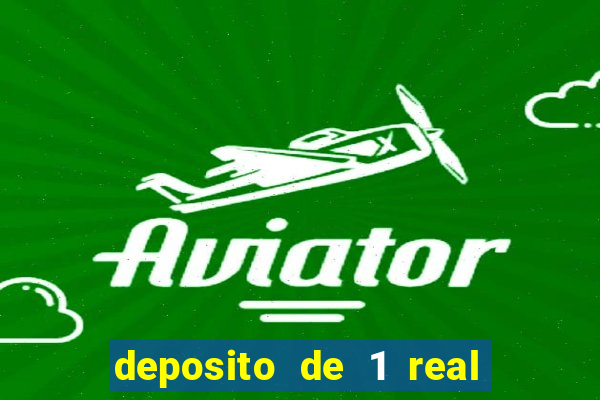 deposito de 1 real fortune tiger