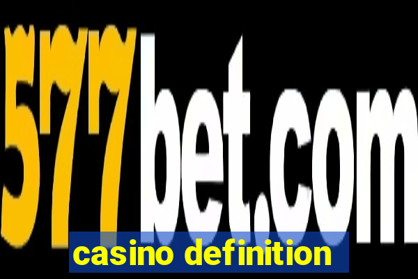 casino definition