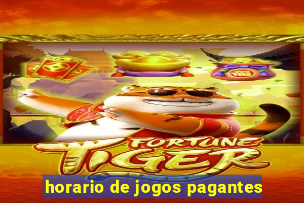 horario de jogos pagantes