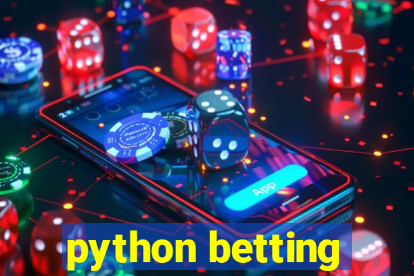 python betting