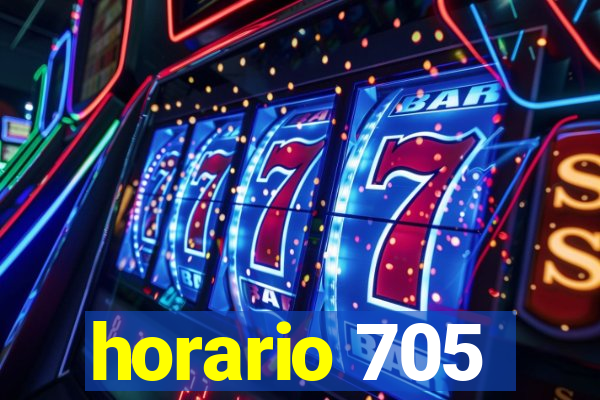 horario 705