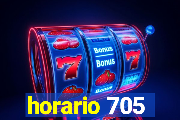 horario 705