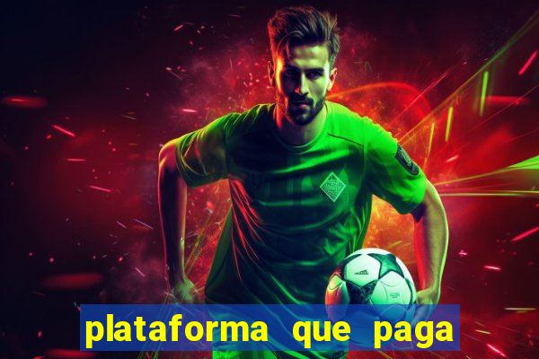 plataforma que paga no cadastro slots