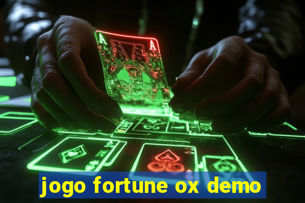 jogo fortune ox demo