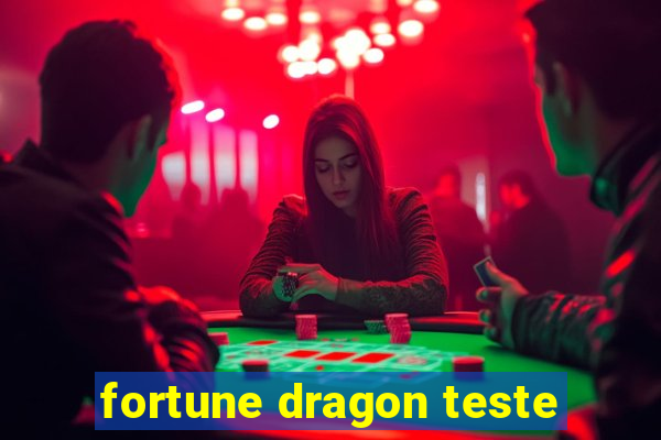 fortune dragon teste