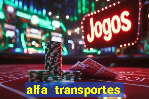 alfa transportes novo hamburgo