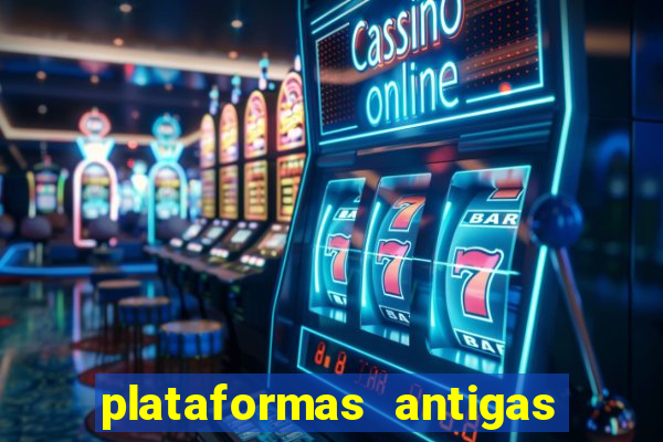 plataformas antigas de jogos