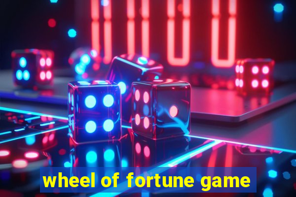 wheel of fortune game