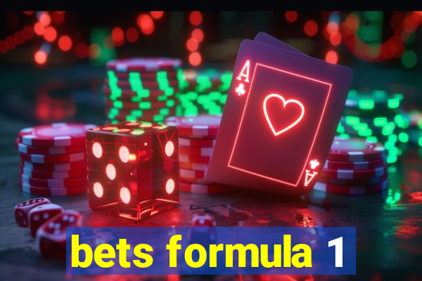 bets formula 1