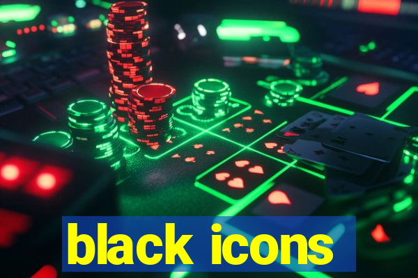 black icons