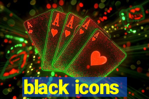 black icons