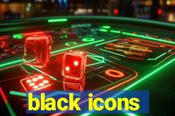 black icons