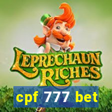 cpf 777 bet