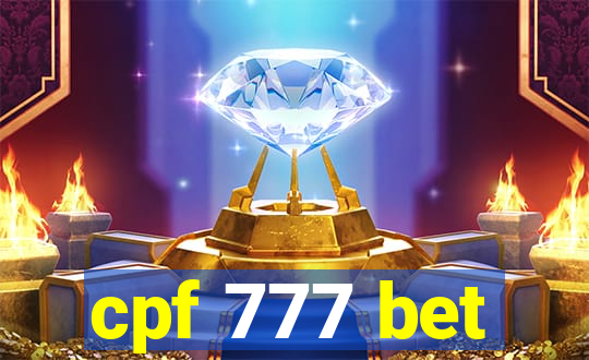 cpf 777 bet