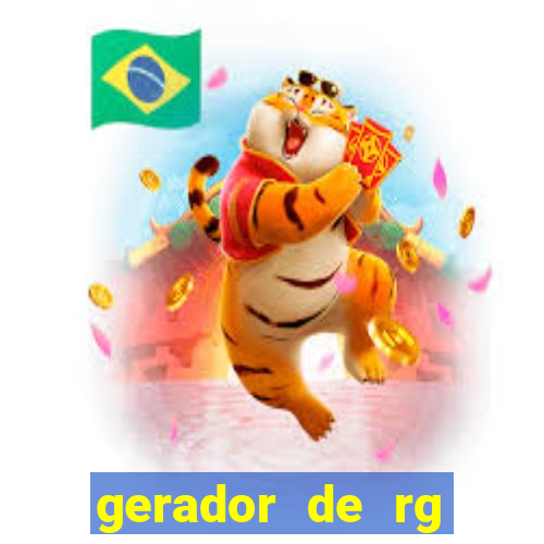 gerador de rg frente e verso