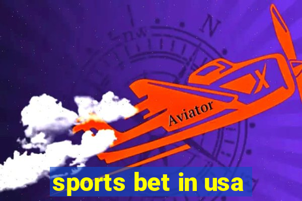 sports bet in usa