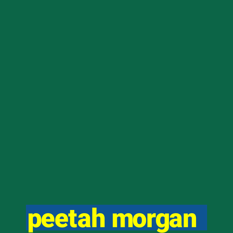 peetah morgan