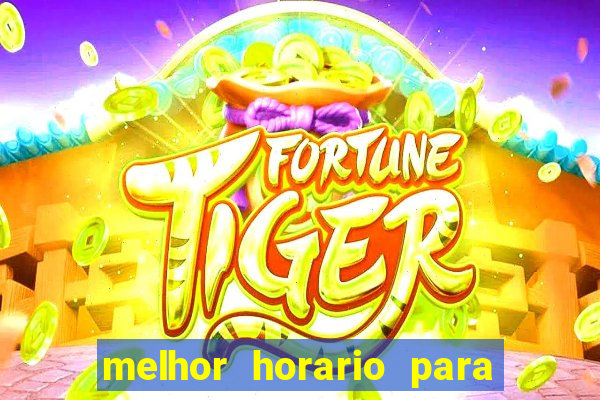 melhor horario para jogar fortune rabbit