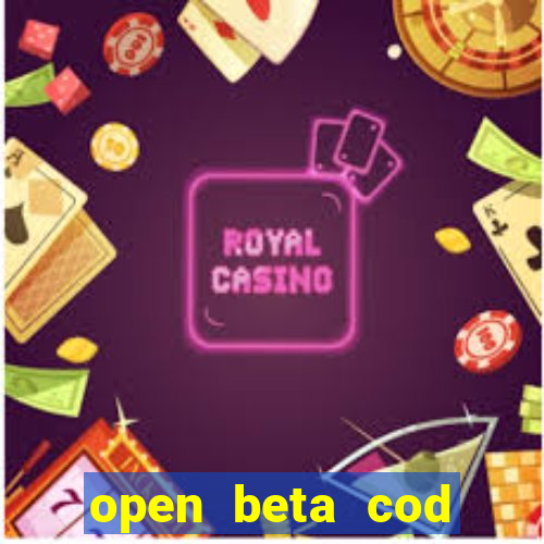 open beta cod black ops 6