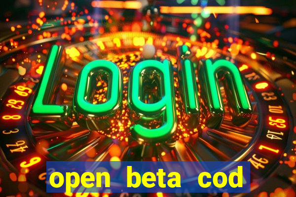 open beta cod black ops 6