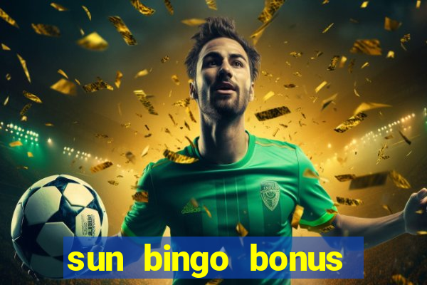 sun bingo bonus terms and conditions