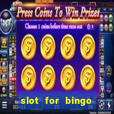 slot for bingo paga mesmo