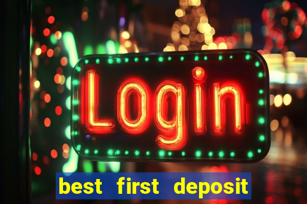 best first deposit bingo bonus