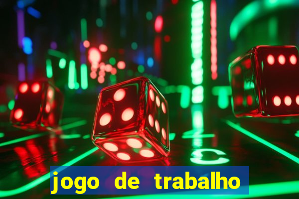 jogo de trabalho no escritório