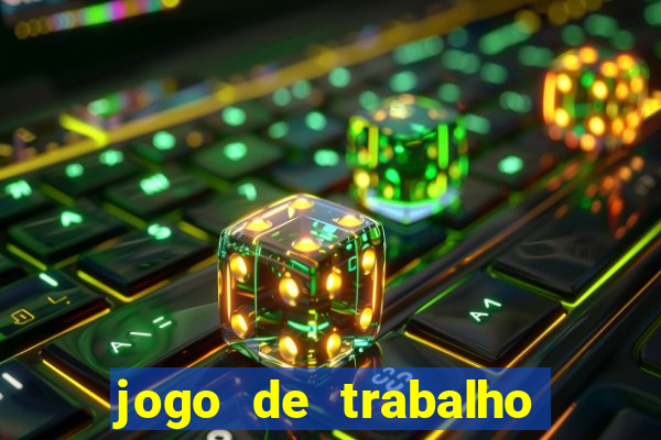 jogo de trabalho no escritório