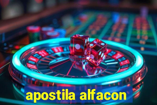 apostila alfacon