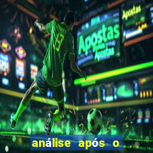 análise após o jogo de futebol