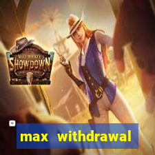 max withdrawal requests count tradução em português