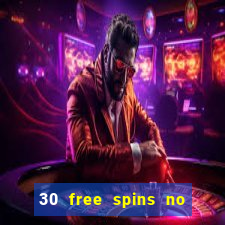 30 free spins no deposit paradise casino