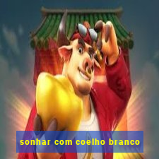 sonhar com coelho branco