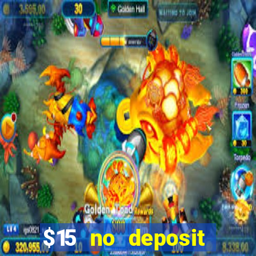 $15 no deposit bonus casino max