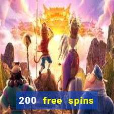 200 free spins online casino