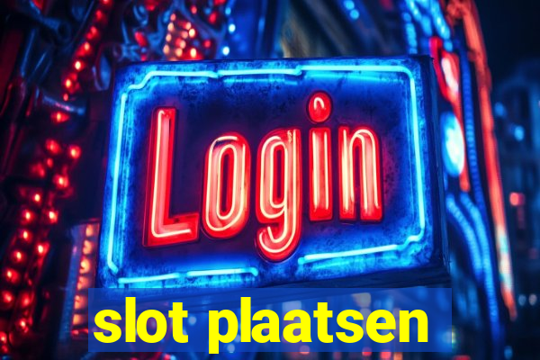 slot plaatsen